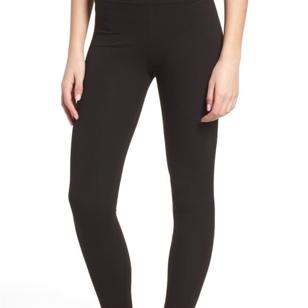 Nordstrom High Rise Casual Black Go-To Legging S